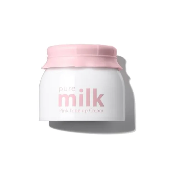 The Saem Pure Milk Pink Tone Up kreem